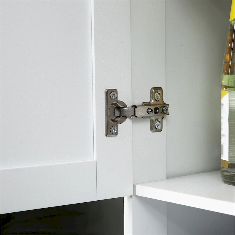 71 Buffet with Hutch,Modern Kitchen Pantry Storage Cabinet w/Drawer
