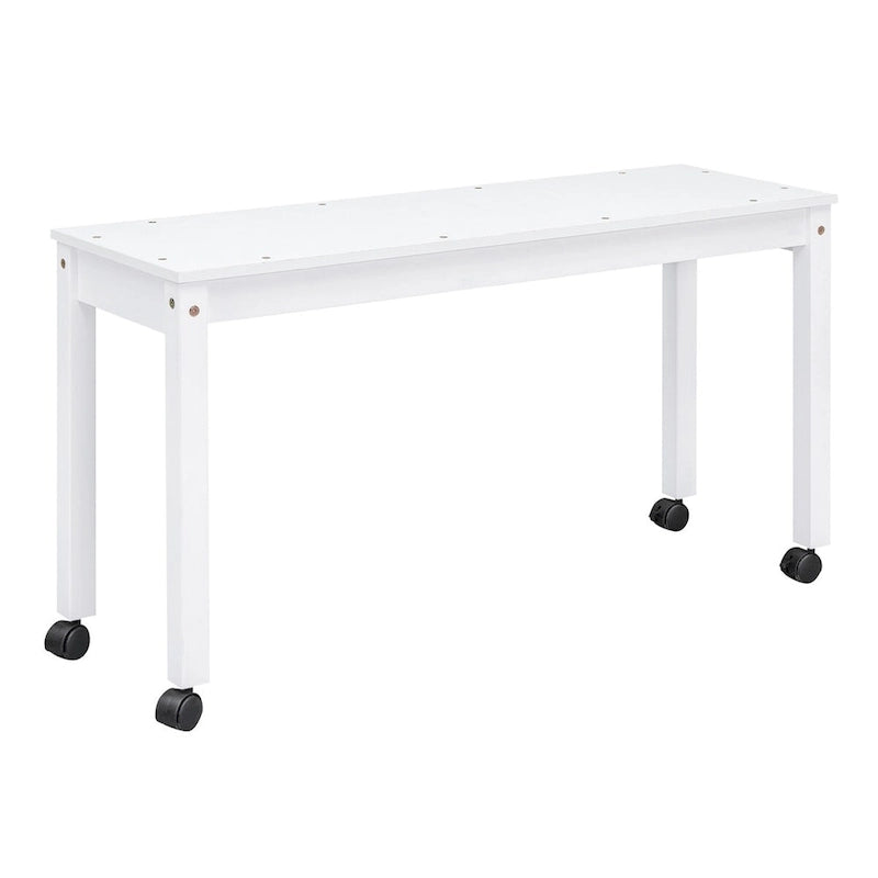 Merax Loft Bed with Retractable Writing Desk and 4 Drawers