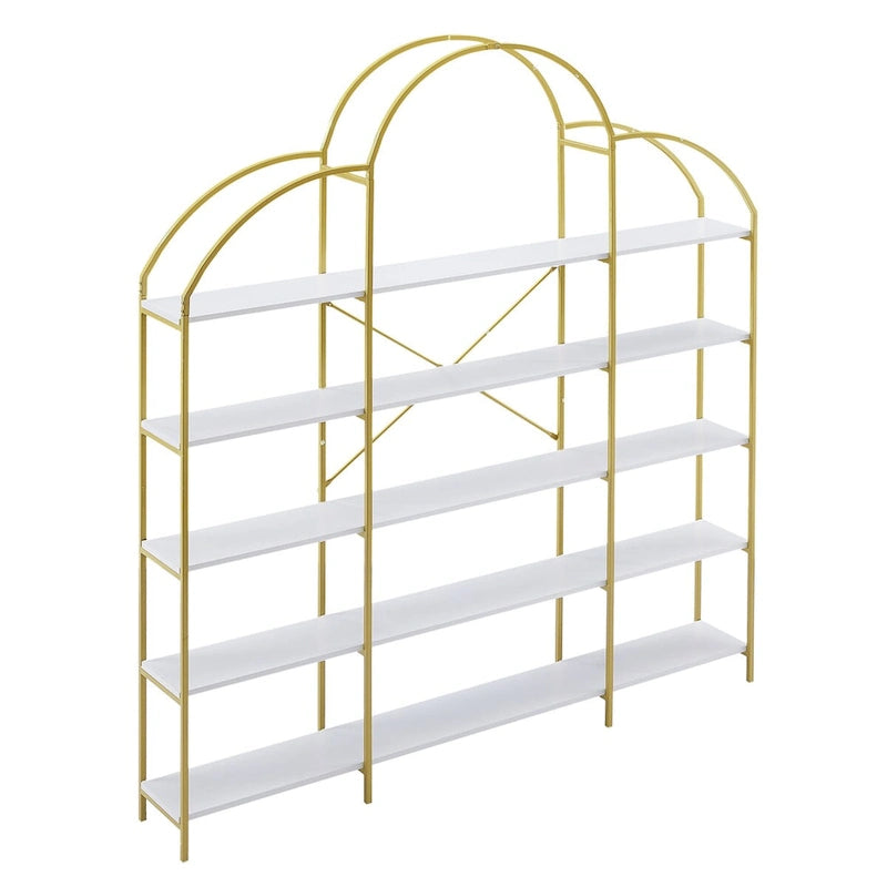 5 Tiers Office Bookcase Bookshelf