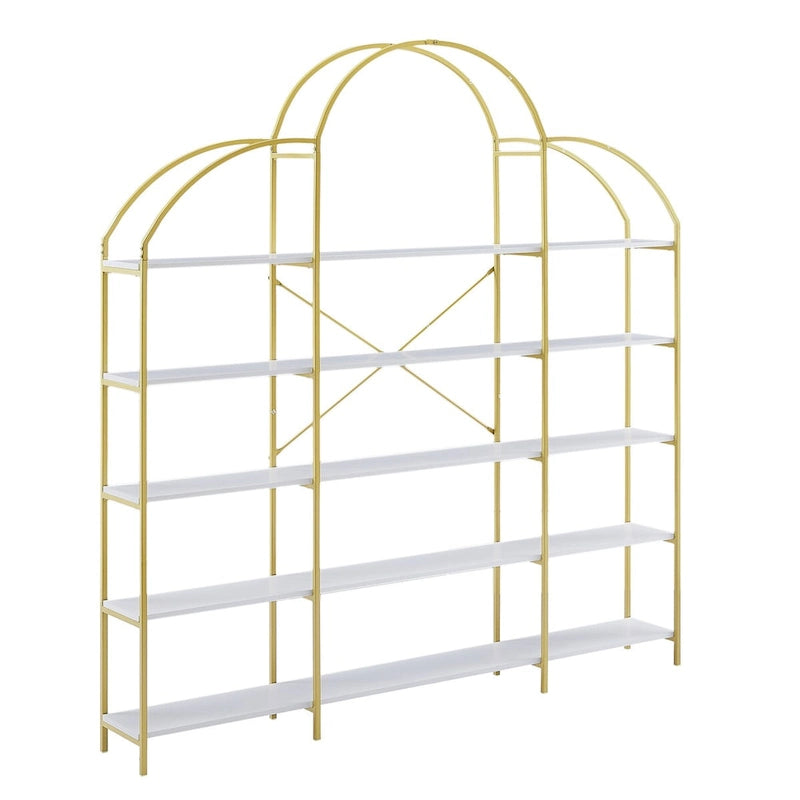 5 Tiers Office Bookcase Bookshelf