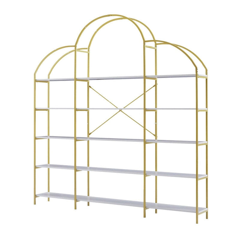 5 Tiers Office Bookcase Bookshelf
