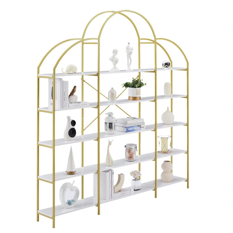 5 Tiers Office Bookcase Bookshelf