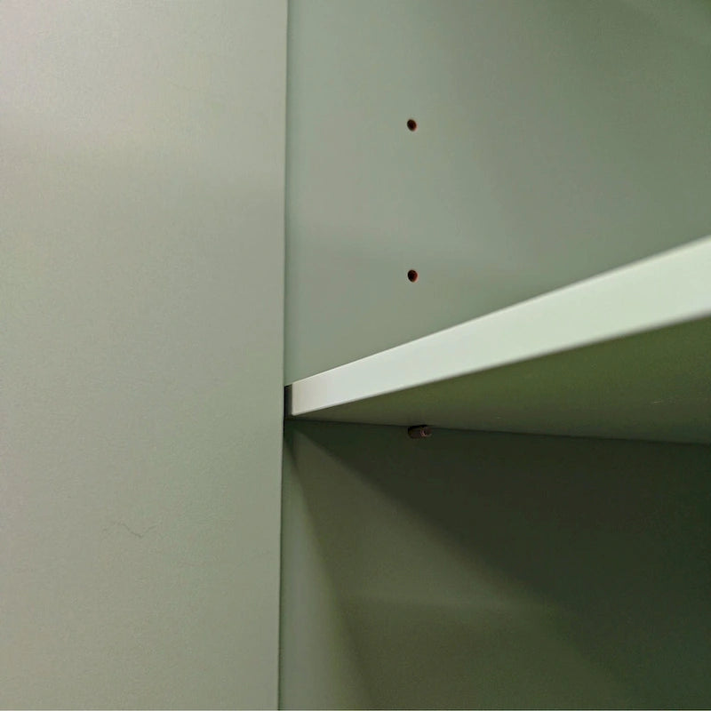 Functional 4-Door Intaglio Storage Cabinet with Pine Legs