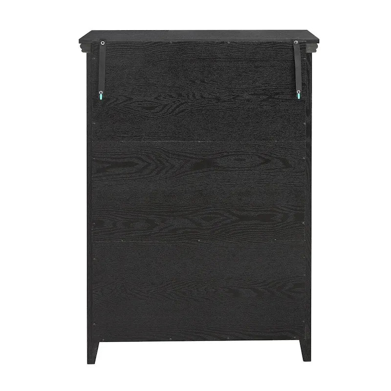 5 Storage Drawers Dresser Cabinet