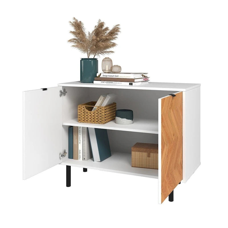 Manhattan Comfort Mid-Century Modern Liam Accent Cabinet