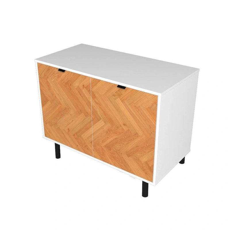 Manhattan Comfort Mid-Century Modern Liam Accent Cabinet