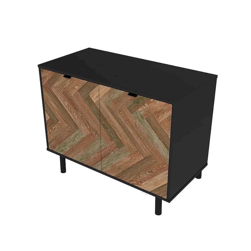 Manhattan Comfort Mid-Century Modern Liam Accent Cabinet
