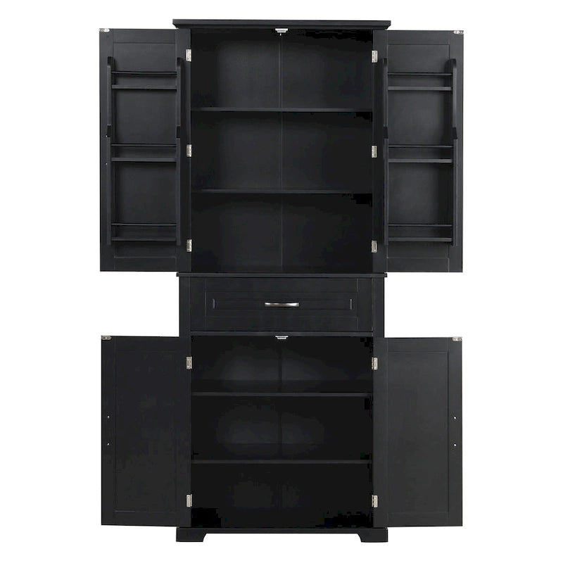 Bathroom Storage Cabinet with Doors and Drawer