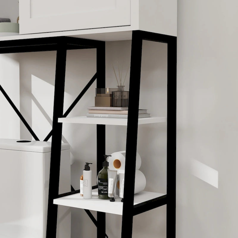 Over The Toilet Storage Cabinet Bathroom Shelves Over Toilet - 32.48L * 11.81W * 64.56H