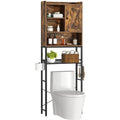 Over the Toilet Storage Cabinet - 9.5D x 23.6W x 73.2H