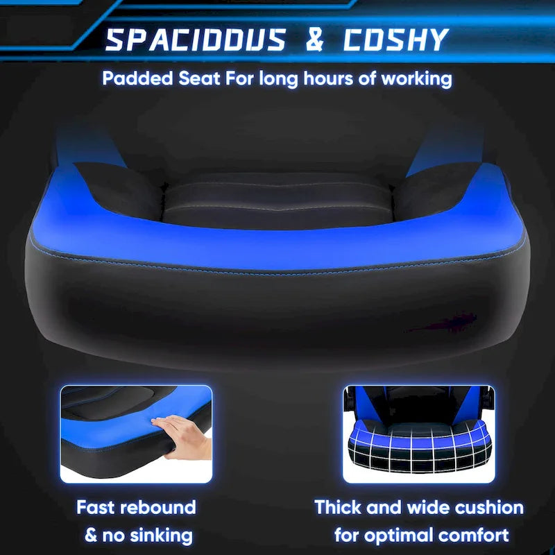 Ergonomic Office Chair with Lumbar Support Height Adjustable Rolling Desk Chairs with Flip-up Armrests